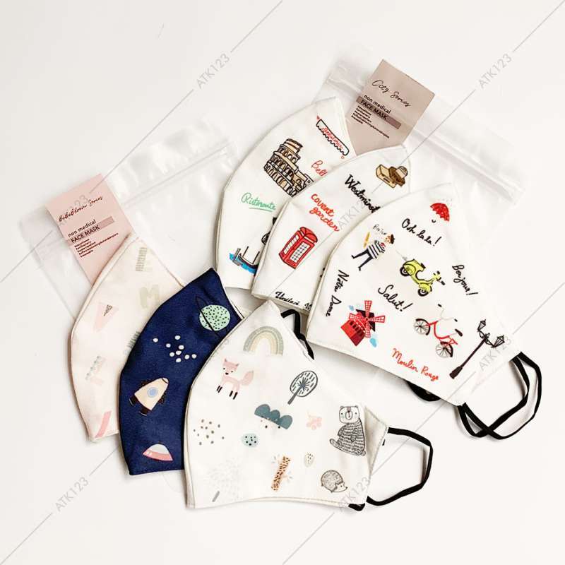 Jual Bebebloom Motif Lucu Earloop Bebebloom Vol 1 Masker Kain Online Desember 2020 Blibli