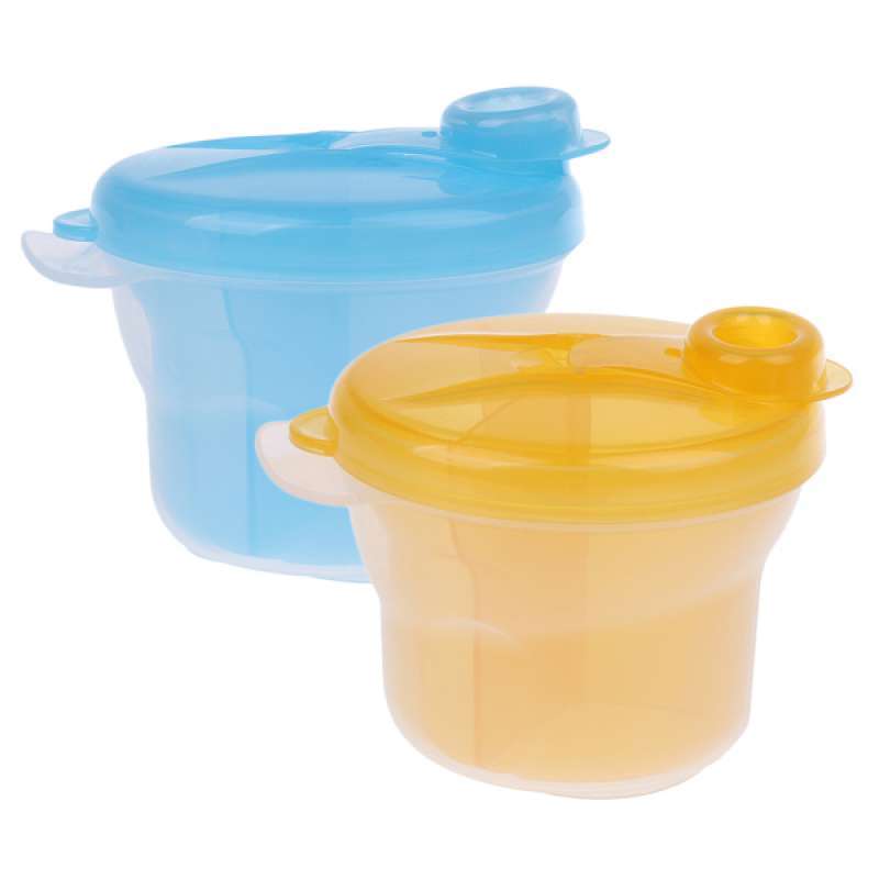 Jual Infant 3 Compartment Formula Milk Powder Dispenser Baby Storage Snack Cup Online April 2021 Blibli