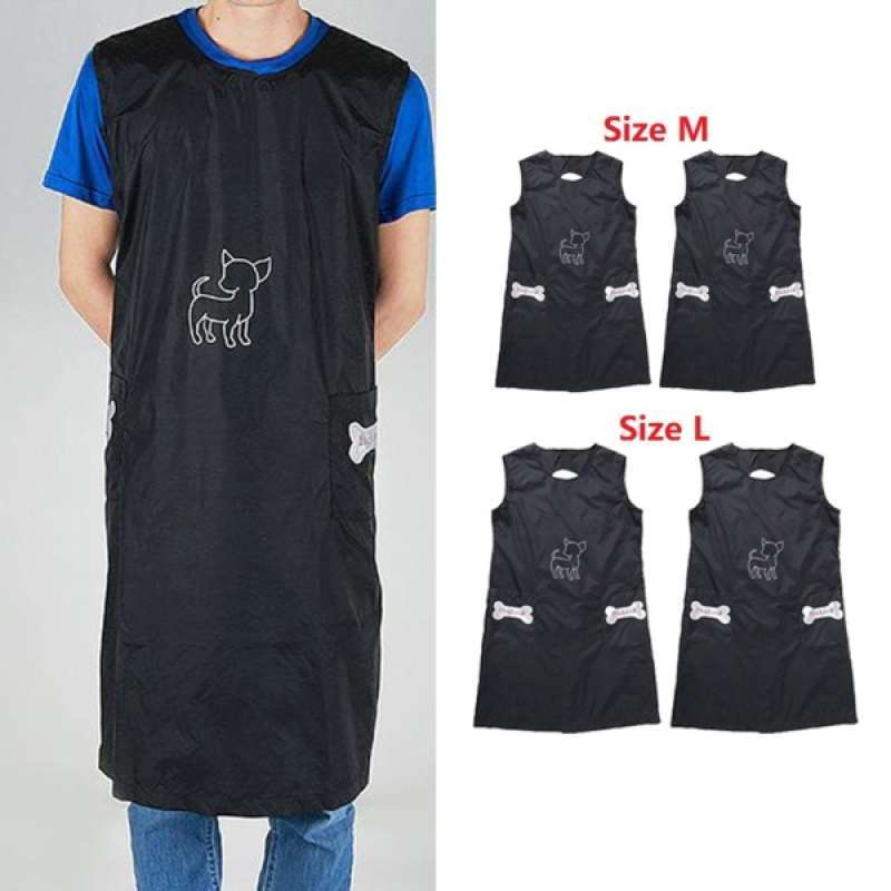 Dog grooming apron waterproof clearance