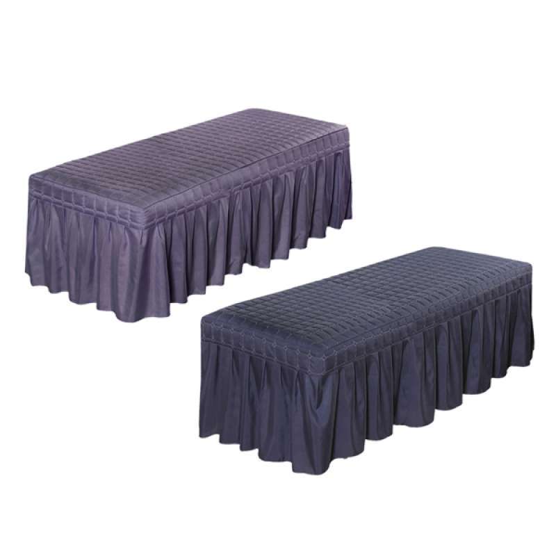 Jual 2x Solid Color Massage Table Skirt Beauty Facial Bed Bedding Linen Valance Sheet Cover 2 Colors Online Desember 2020 Blibli