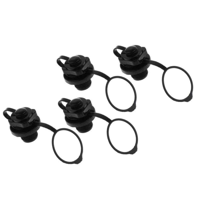 2x Air Valve Inflatable Replacement Air Valve Cap for Inflatable Boat Dinghy 