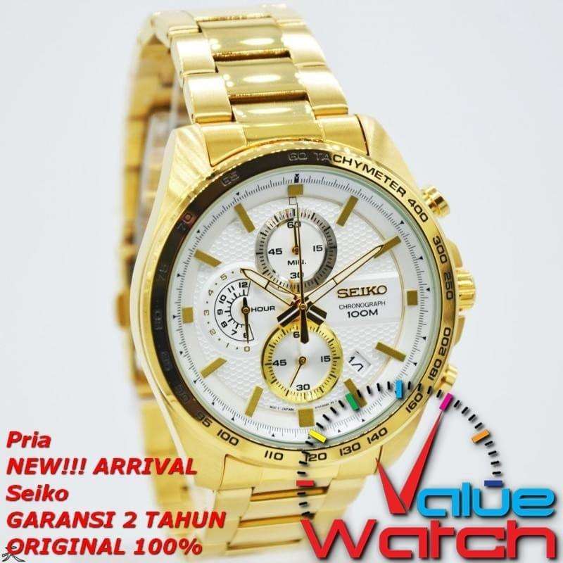 Jual Jam Tangan Pria Original Seiko SSB286P1 di Seller