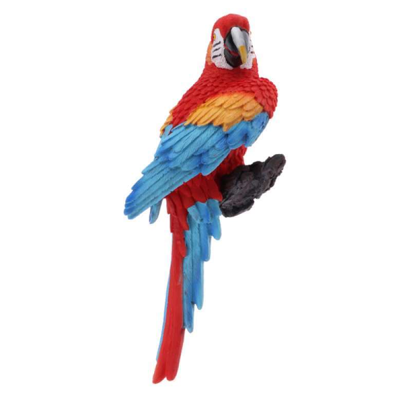 Jual Lifelike Parrot Realistic Collectible Figurine Statue Home Garden Tree Decor Murah Mei 2021 Blibli
