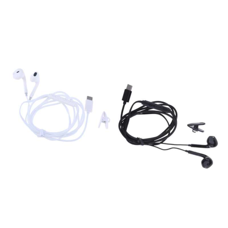 usb type c earphones digital headphones stereo bass for huawei mate 10 pro noise cancelling 2pcs