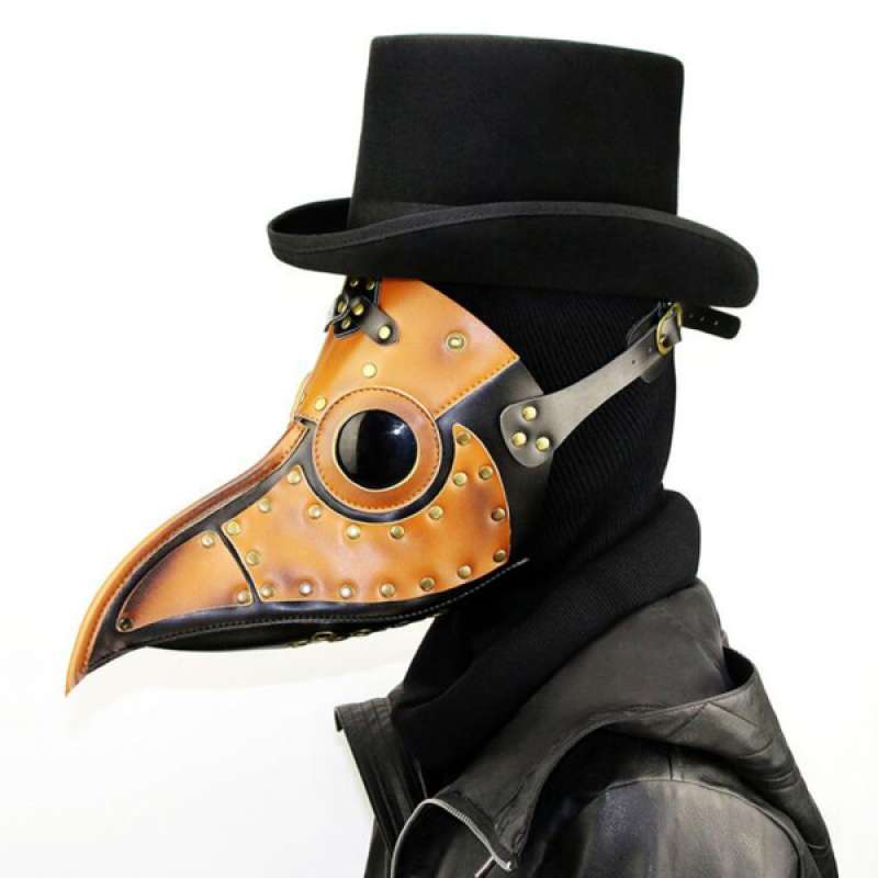 Promo Leather Plague Doctor Cosplay 