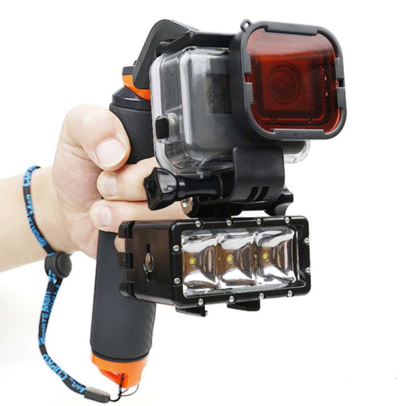 floating hand grip handle for gopro hero 5 6 camera adjustable wrist strap
