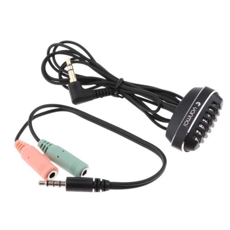 clip on microphone for canon nikon camera 3 5mm connector with two way cable