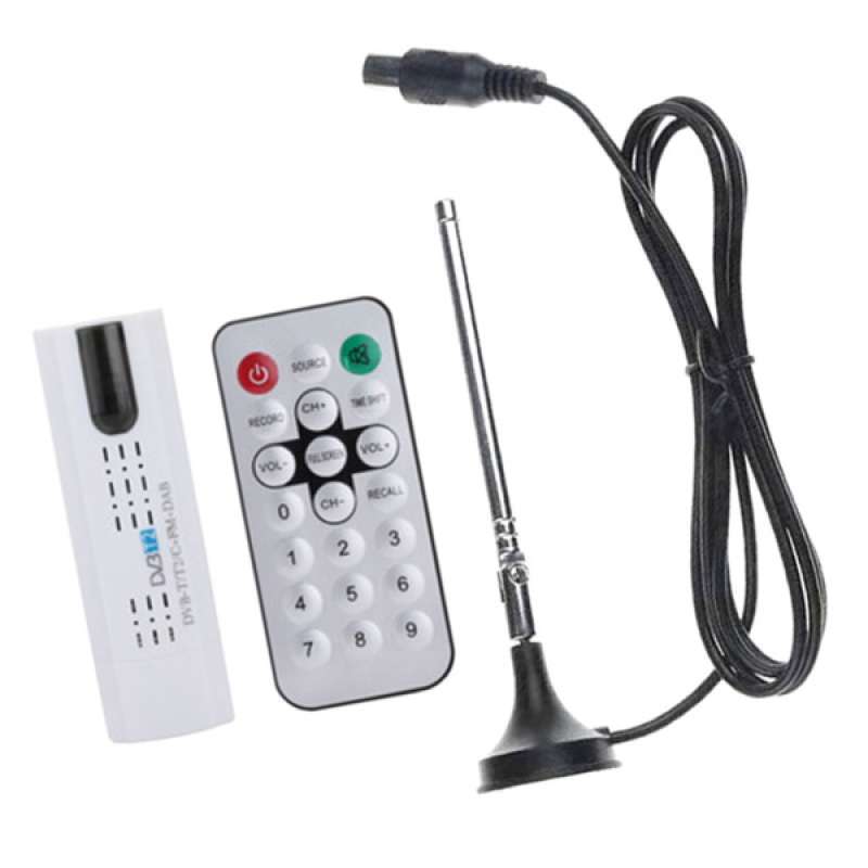 nickname Turning Sideways Promo USB 2.0 DVB-T2/T/C TV Stick FM DAB TV Tuner Antenna Receiver Remote  Diskon 33% di Seller Homyl - China | Blibli