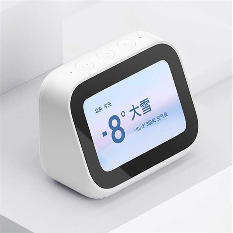 Jual Xiaomi Ai Touch Screen Smart Speaker Digital Display Alarm Bluetooth 5 0 Lx04 White Online Februari 2021 Blibli