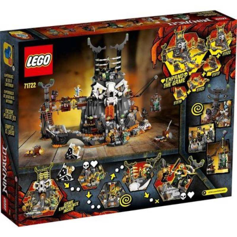 Jual LEGO Ninjago 71722 Skull Sorcerer s Dungeons Hero Cole Zane