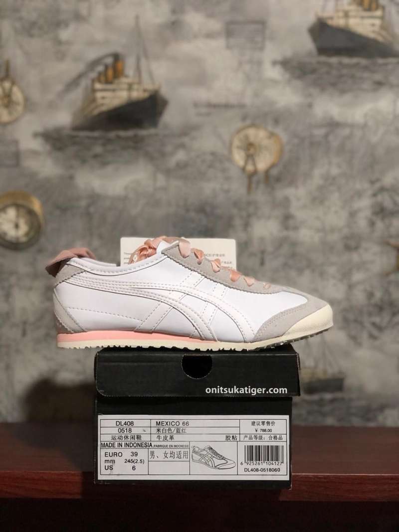 Jual Onitsuka Tiger Mexico 66 White Breeze Pink 36 White Di