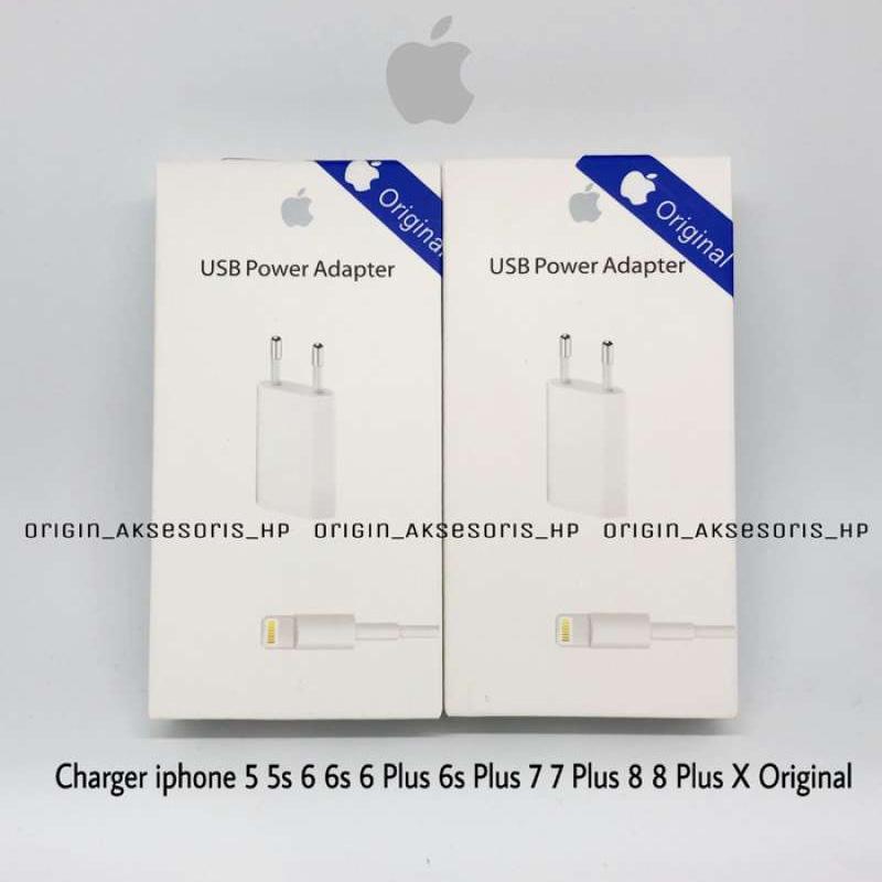 Jual Iphone Charger For 5 5s 6 6 6s 7 7 8 8 X Original Terbaru Desember 21 Harga Murah Kualitas Terjamin Blibli