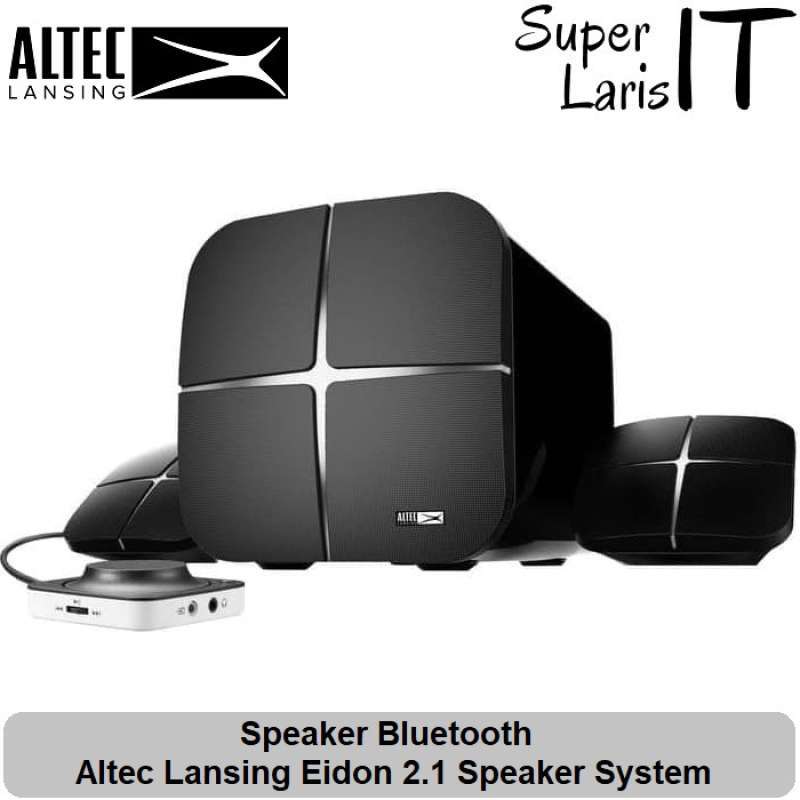 Jual Altec Lansing Eidon 2.1 Bluetooth Speaker System 38W RMS di