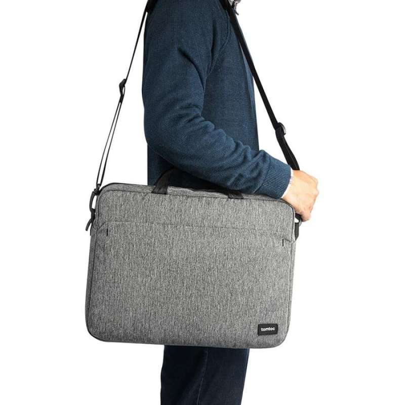 tomtoc laptop shoulder bag