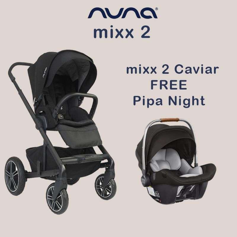 Jual Stroller Nuna Mixx 2 Free Bassinet Carrycot Kereta Dorong Bayi Caviar Free Carseat Di Seller Narrababy Kunciran Kota Tangerang Blibli