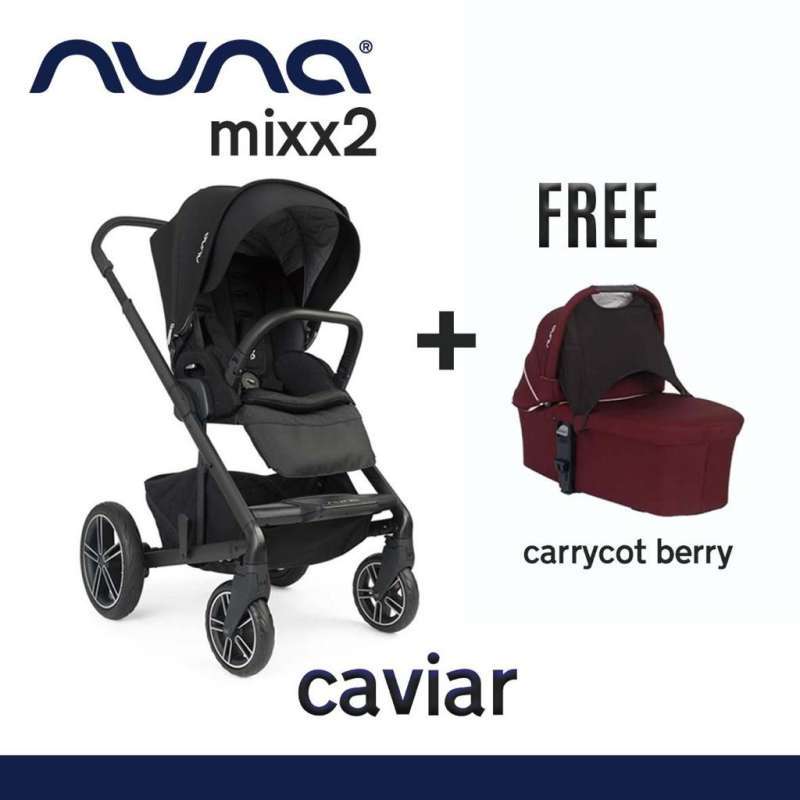 Nuna mixx2 sales with bassinet