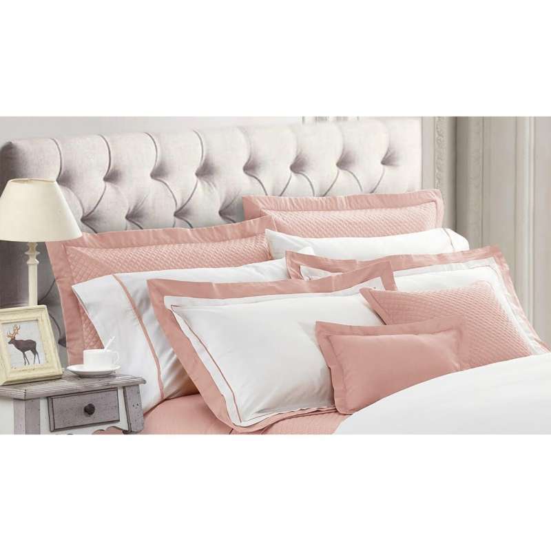 Jual Nina Mg Home Majestic Salmon Fitted Sheet 200 X 200 X 40 Cm Online September 2020 Blibli Com