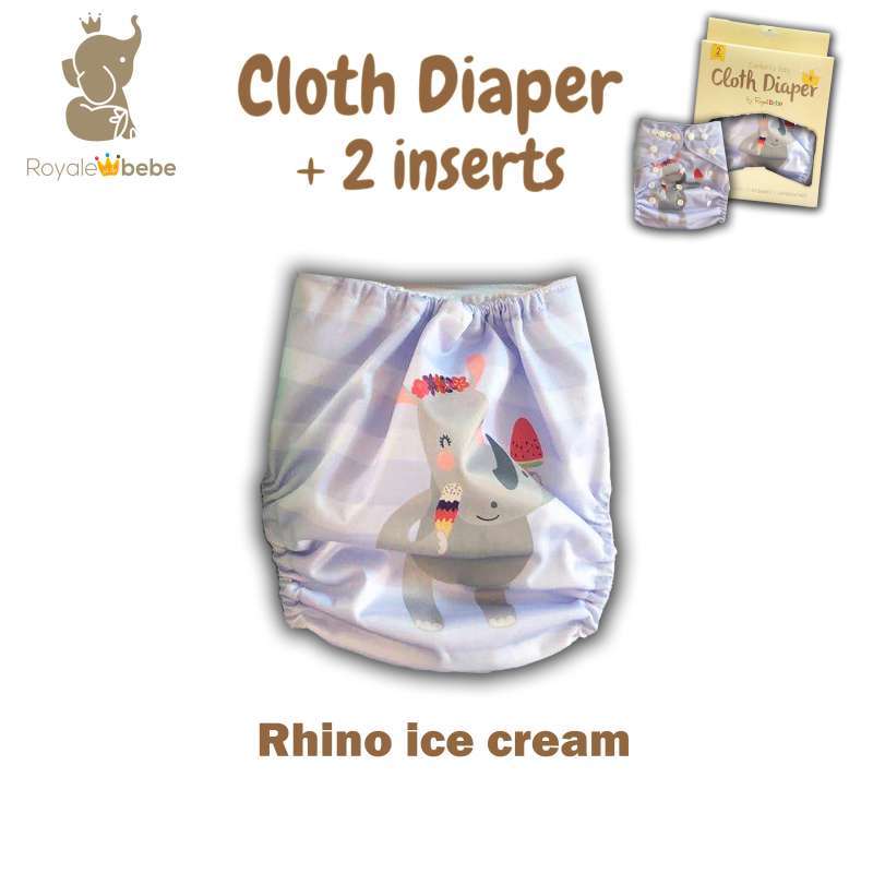 Jual Royale Bebe Cloth Diaper 2 Insert Rhino Ice Cream Semua Ukuran Di Seller Royale Bebe Official Store Kota Jakarta Utara Dki Jakarta Blibli