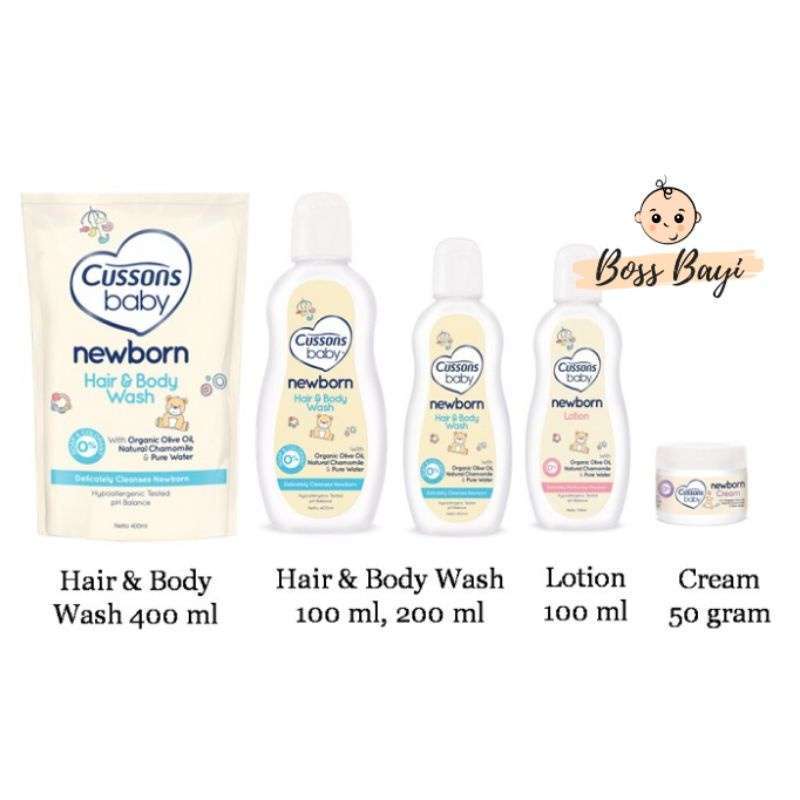 Cussons baby newborn hair & body wash hotsell