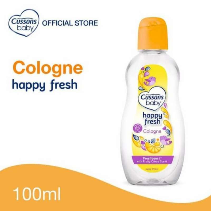 Jual Cussons Baby Happy Fresh Cologne 100ml Parfum Bayi Pewangi