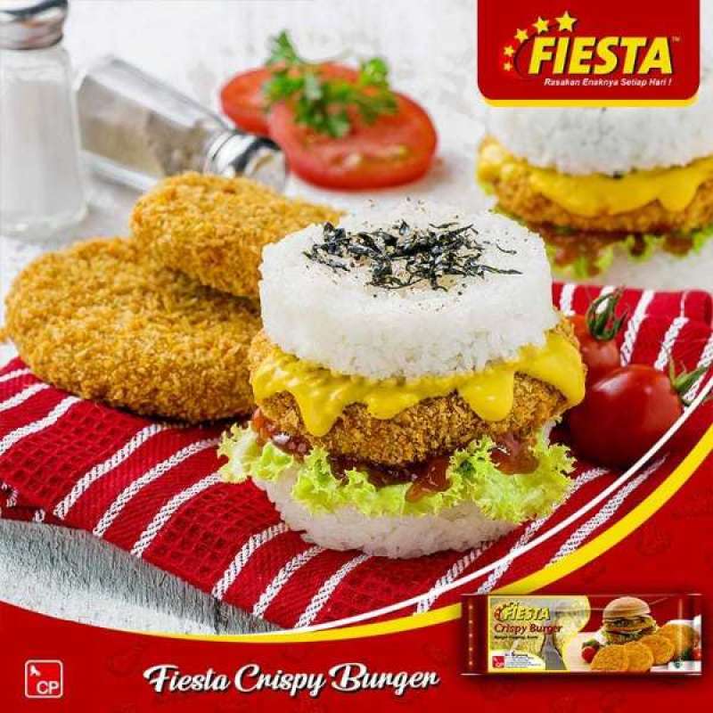 Jual Fiesta Crispy Burger 6 Pcs 360 G Online Oktober 2020 Blibli Com
