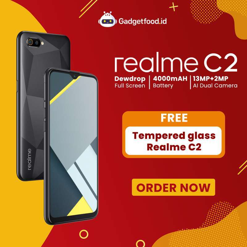 Jual Realme C2 Ram 3gb 32gb Handphone Android Smartphone Garansi Resmi Online Oktober 2020 Blibli Com