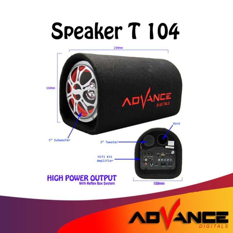 speaker advance 10 inch