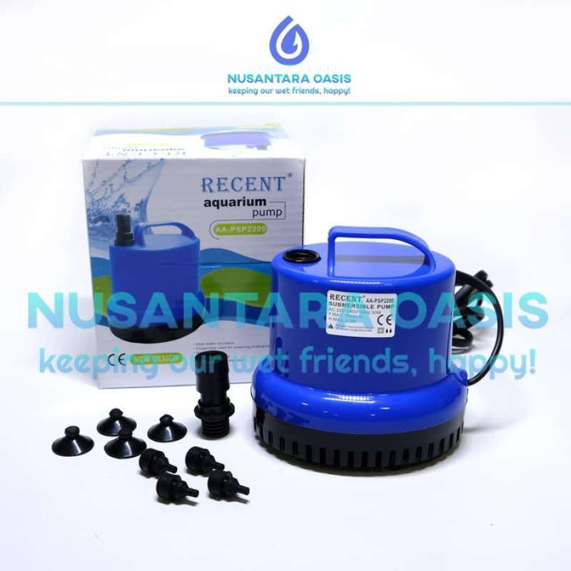 Promo POMPA AIR CELUP AQUARIUM RECENT 