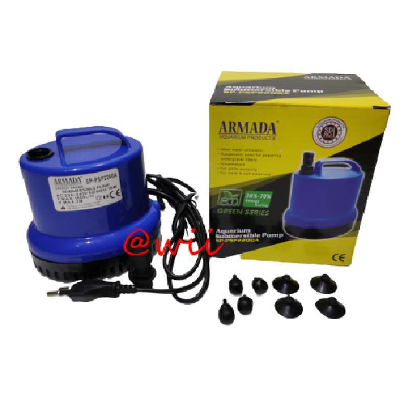 Jual Pompa Air Celup Low Watt Aquarium Armada Sp Psp 2400a Submersible Pump Terbaru Juli 2021 Blibli