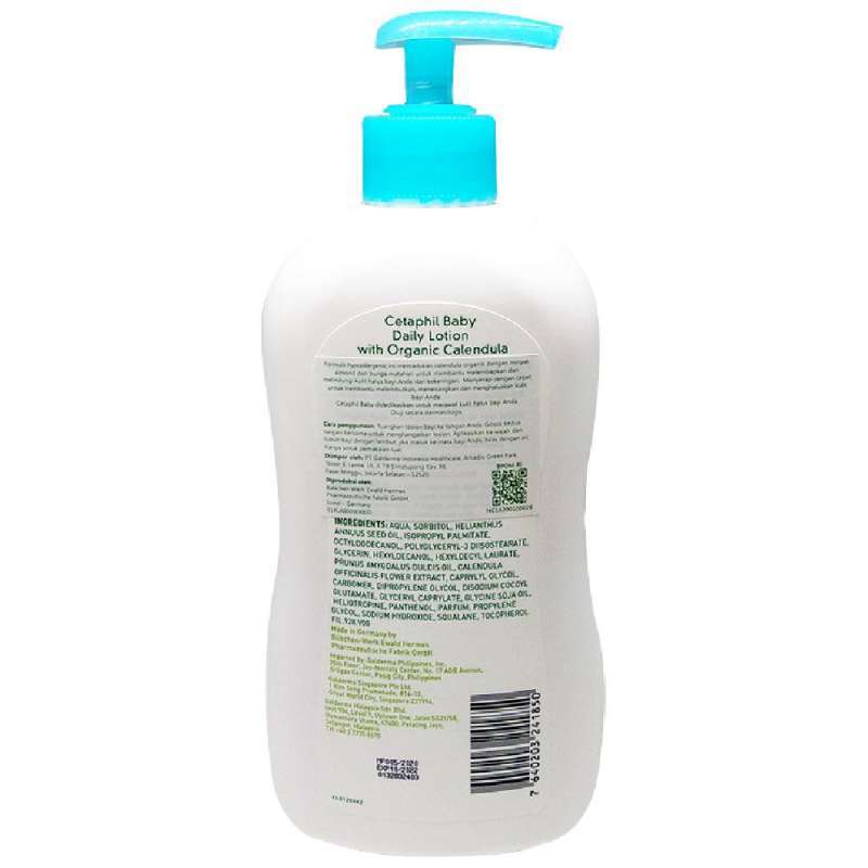cetaphil baby daily lotion ingredients