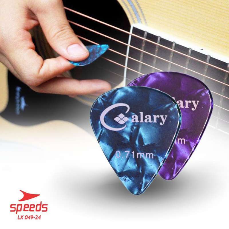 Jual Speeds pick Gitar Alat Musik Celluloid Murah Pemetik Gitar