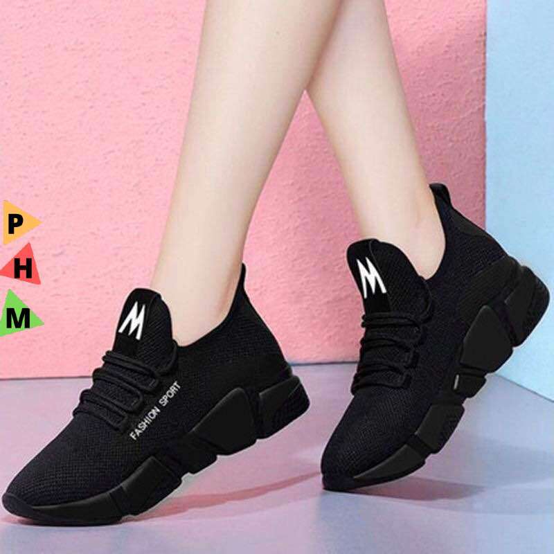 Jual Phm Shoes Phm609 Sepatu Sneakers Wanita Korea Import Sepatu Olahraga Wanita Sepatu Lari Online Oktober 2020 Blibli Com