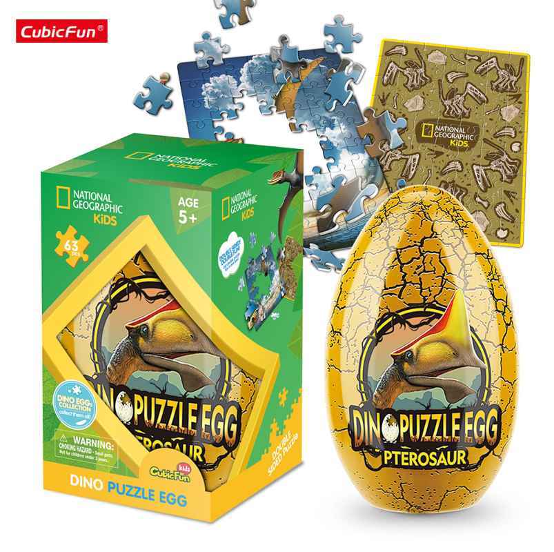 Promo Cubicfun National Geographic Egg Pterosaur Ds1044h 3d