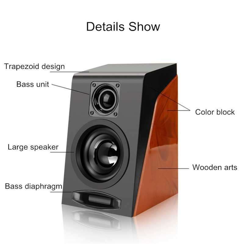 color block stereo speaker