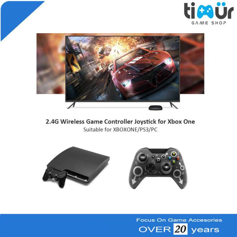 Jual Stik Stick Joystick Gamepad Xbox One Pc Laptop Ps3 Grey Wireless Online November 2020 Blibli