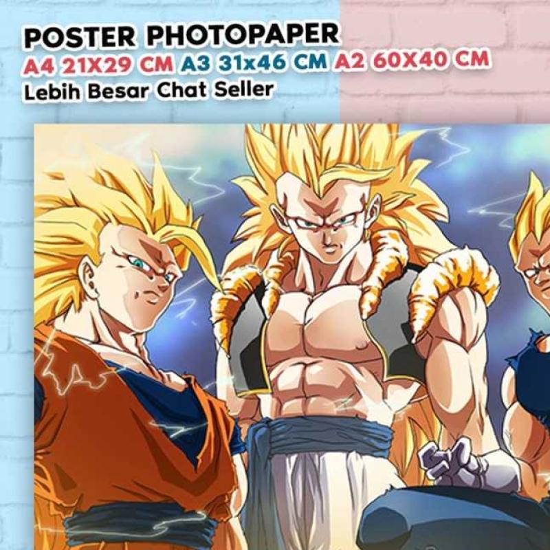 Dragonball Super Saiyan Goku Anime Poster - The Comic Book Store-demhanvico.com.vn