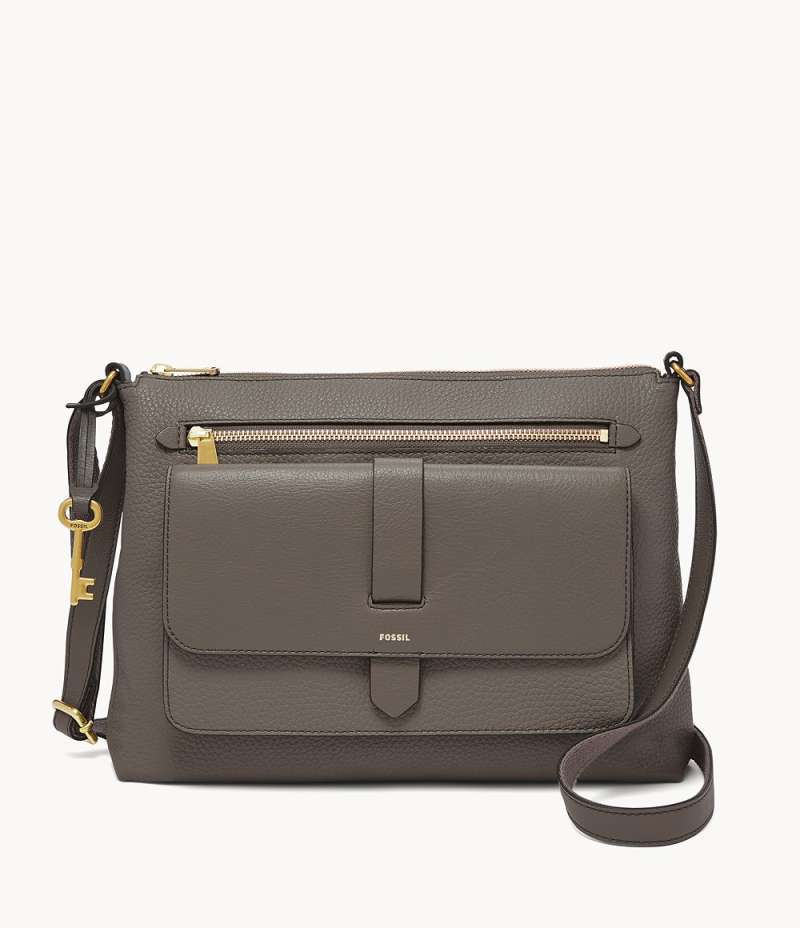 Jual Fossil Kinley Large Crossbody Leather Color Shadow Grey Zb7854046 Tas Wanita Light Grey Di Seller Ezzfazz Store Tanah Tinggi Kota Jakarta Pusat Blibli