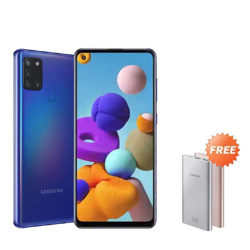 Jual Samsung Galaxy A21s 3gb 32gb Samsung Powerbank 10000 Mah Usb Type C Garansi Resmi Online November 2020 Blibli Com