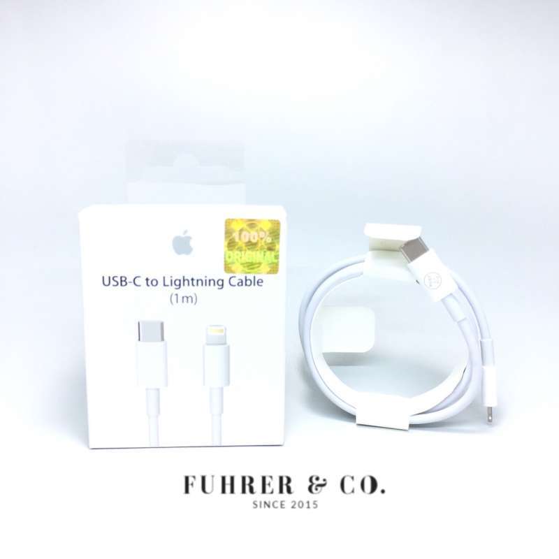 Jual Kabel Charger Usb C To Lightning Iphone 11 Pro Max Iphone 12 Pro Max Original Apple Online Desember 2020 Blibli