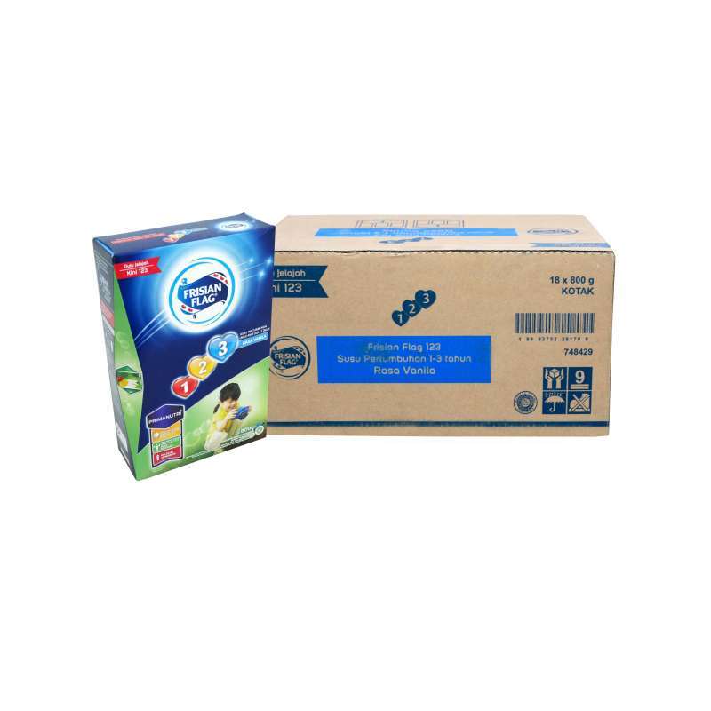 Jual Susu Bendera Frisian Flag 123 Vanila 800 Gr 1 Karton Online Desember 2020 Blibli