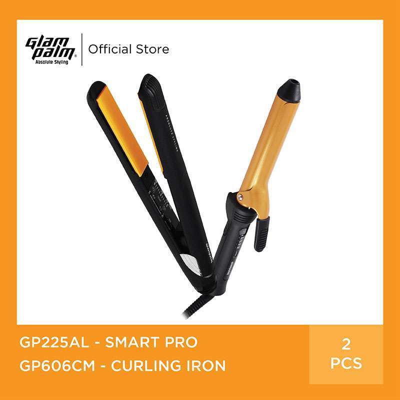 glampalm vibrating hair straightener