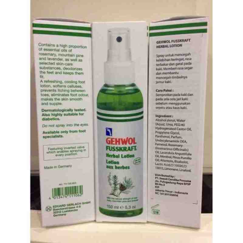 gehwol fusskraft herbal lotion