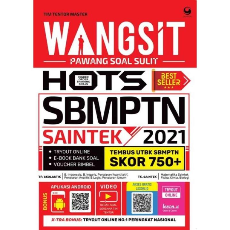 Spesial Offer Wangsit Pawang Soal Sulit Hots Utbk Sbmptn Saintek 2021 Terbaru Agustus 2021 Harga Murah Kualitas Terjamin Blibli