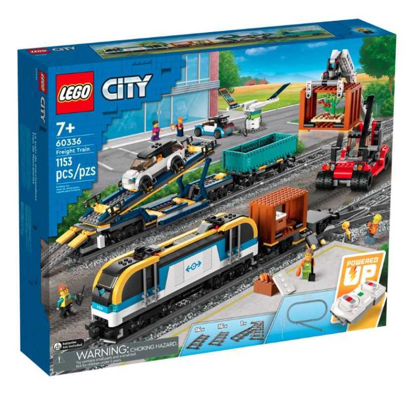 Promo LEGO 60336 City Freight Train Mainan Anak Kereta Barang
