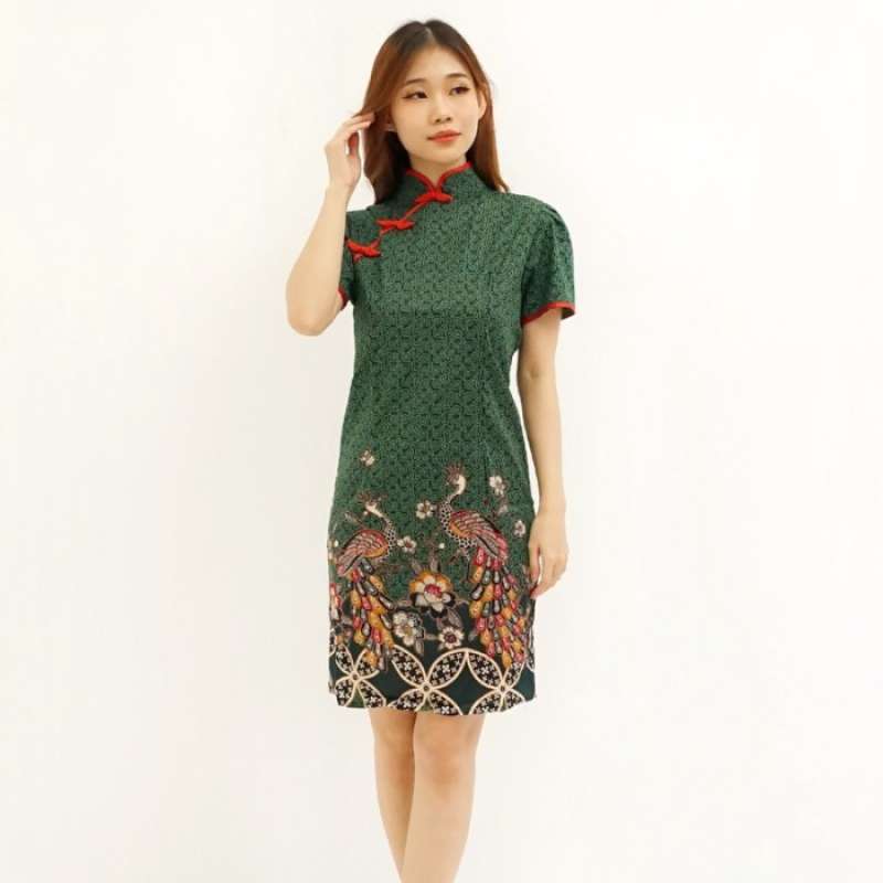 Baju batik cheongsam on sale