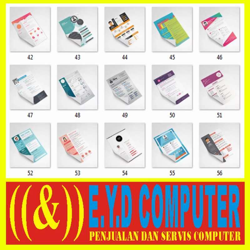 Jual Desain Template Cv Curriculum Vitae Resume Daftar Riwayat Hidup Editing Coreldraw Terbaru Juni 2021 Blibli