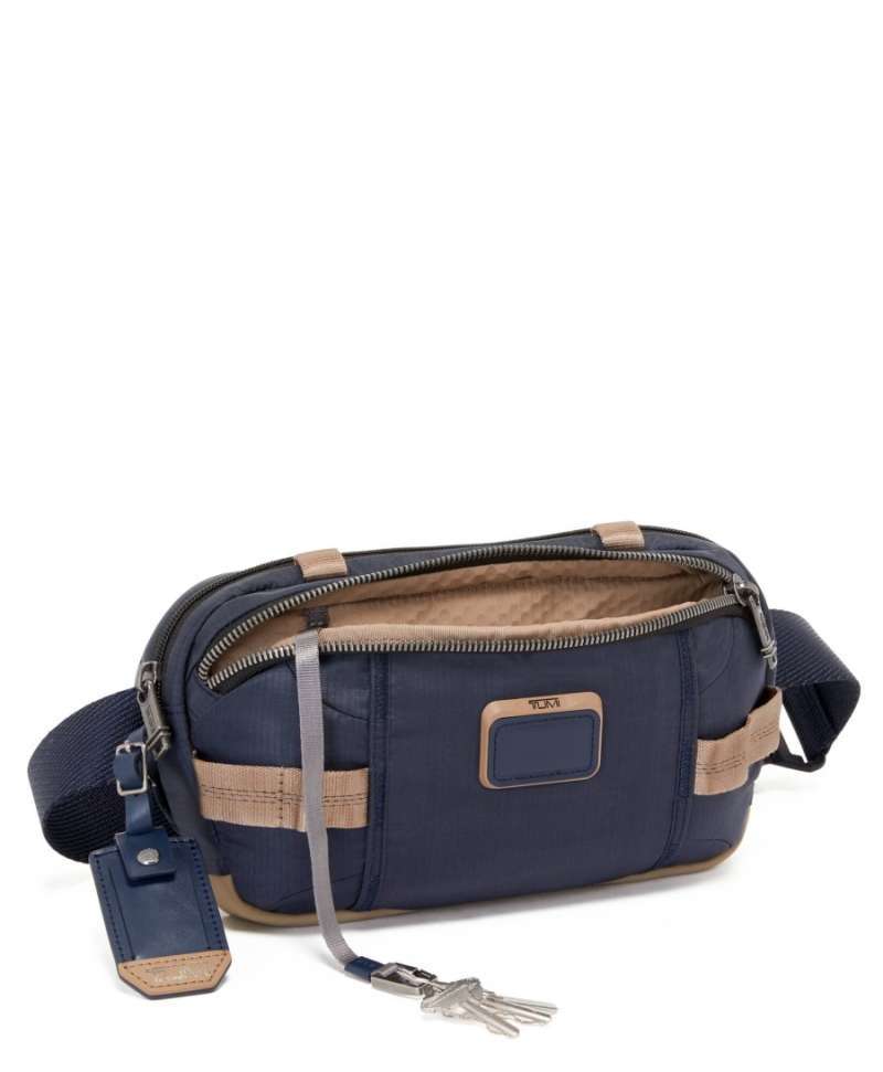Promo Tumi Alpha Bravo Peyton Bike Sling - Midnight Navy/khaki