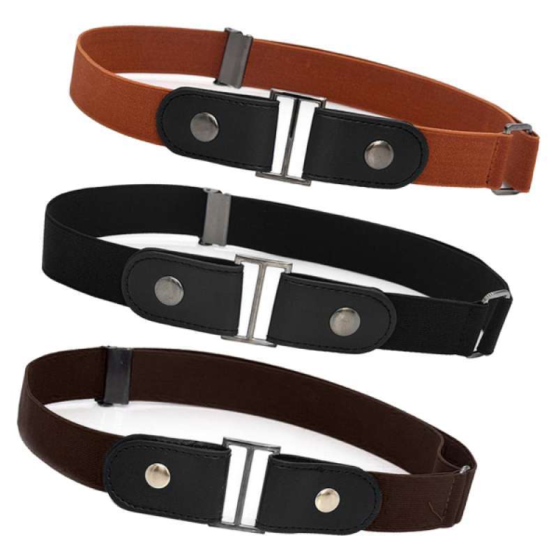 Promo 3x No Buckle Stretch Belt Jeans 