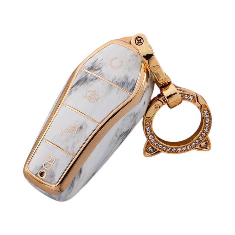 CEBAT FOB Key Case Cover Protector， TPU Keyless Entry Remote