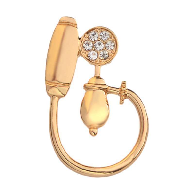 Jual Creative Brooches Rhinestones Lapel Pin Badge Doctor Jewelry Graduation Gift Online November 2020 Blibli Com